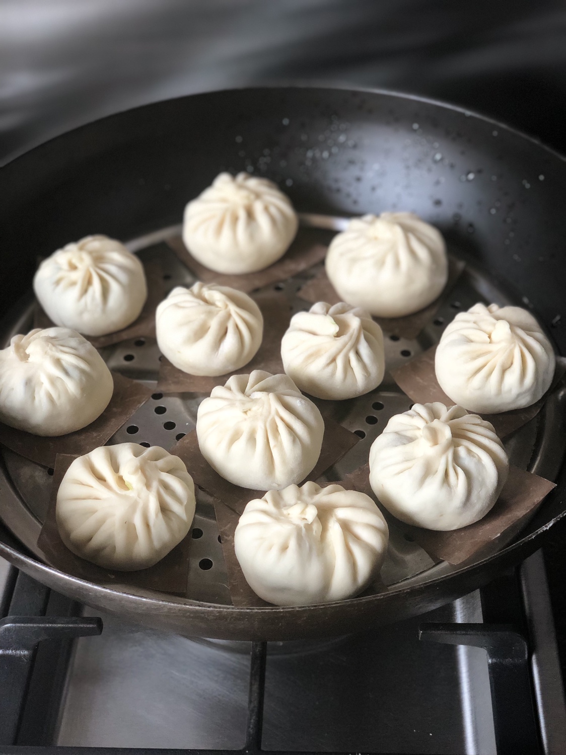 上海香菇笋丁菜馒头的做法