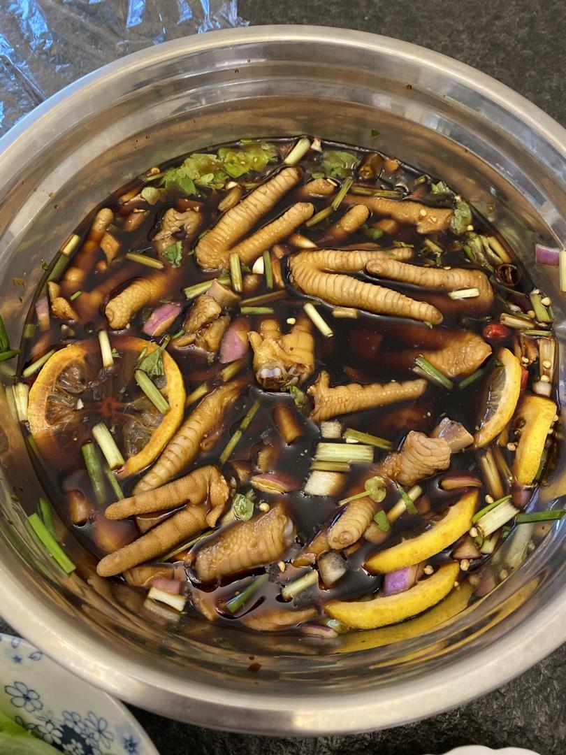 抖音网红百香果柠檬凤爪