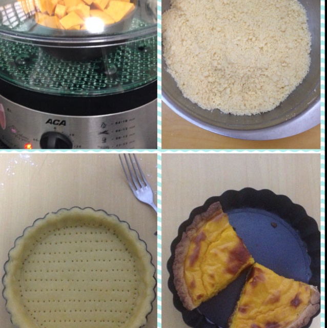 秋季时令小甜品——奶香南瓜派