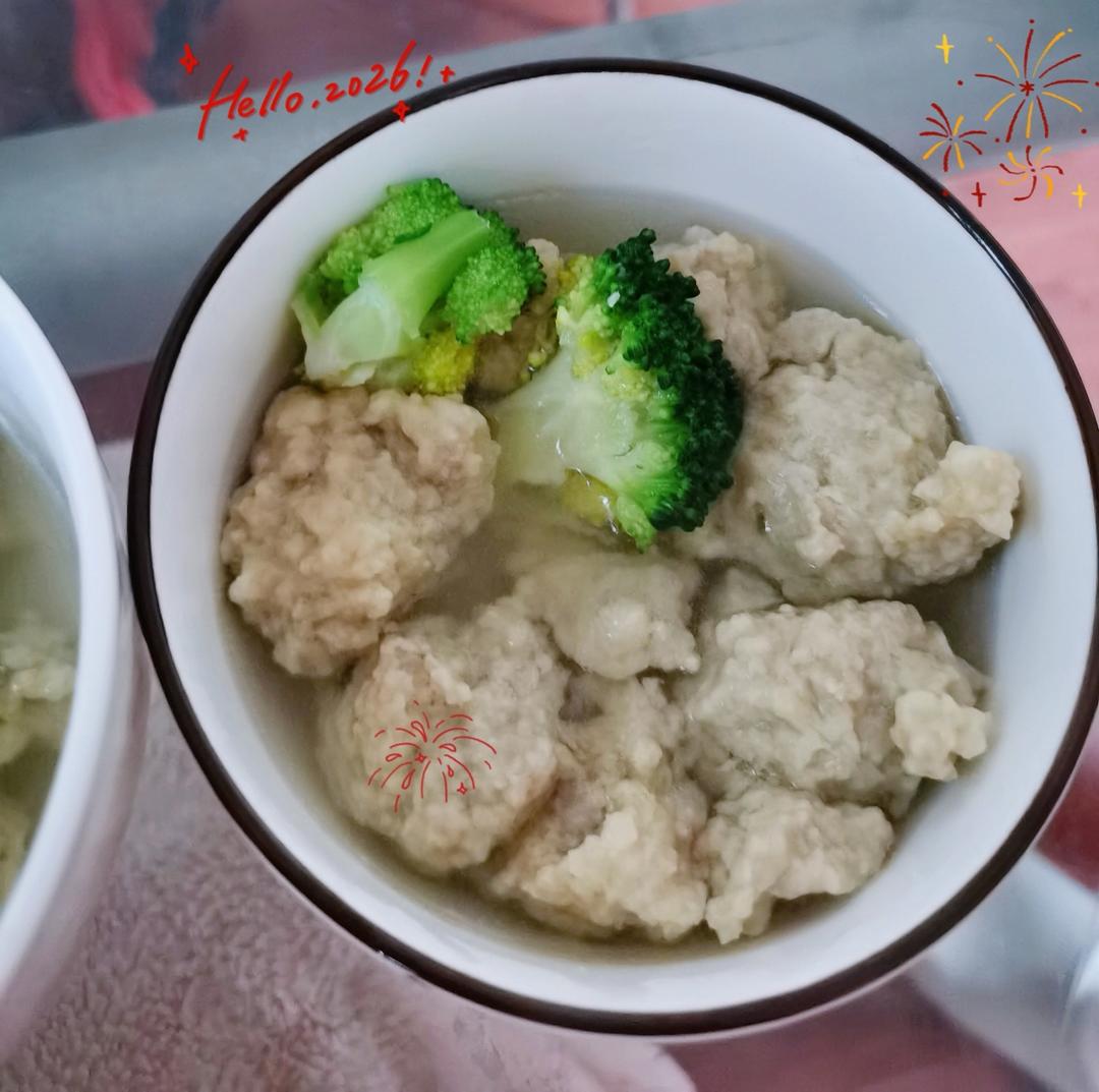 皖南超级嫩的肉丸子/肉圆子汤
