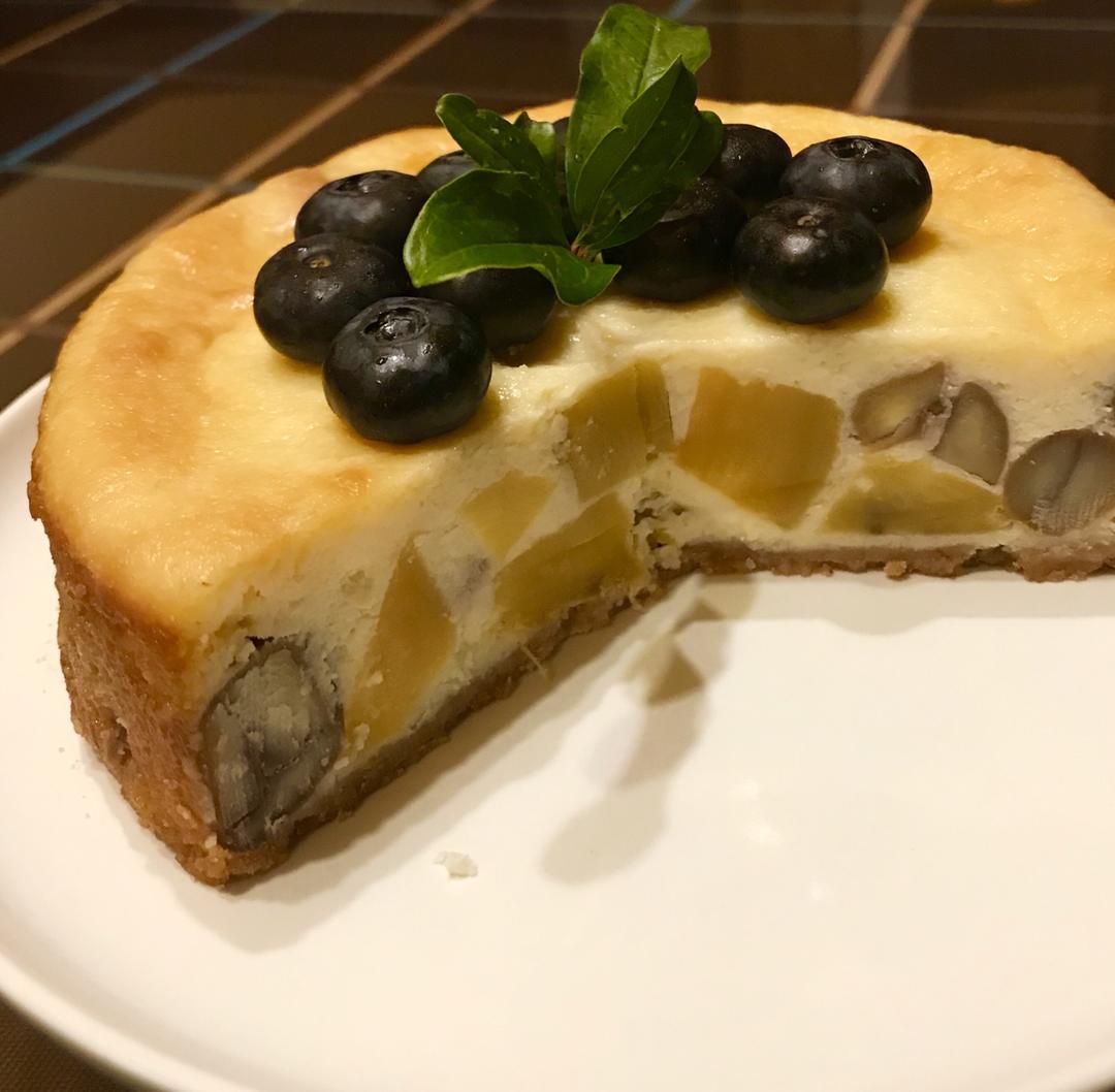 红薯板栗奶酪蛋糕—秋冬天的大满足