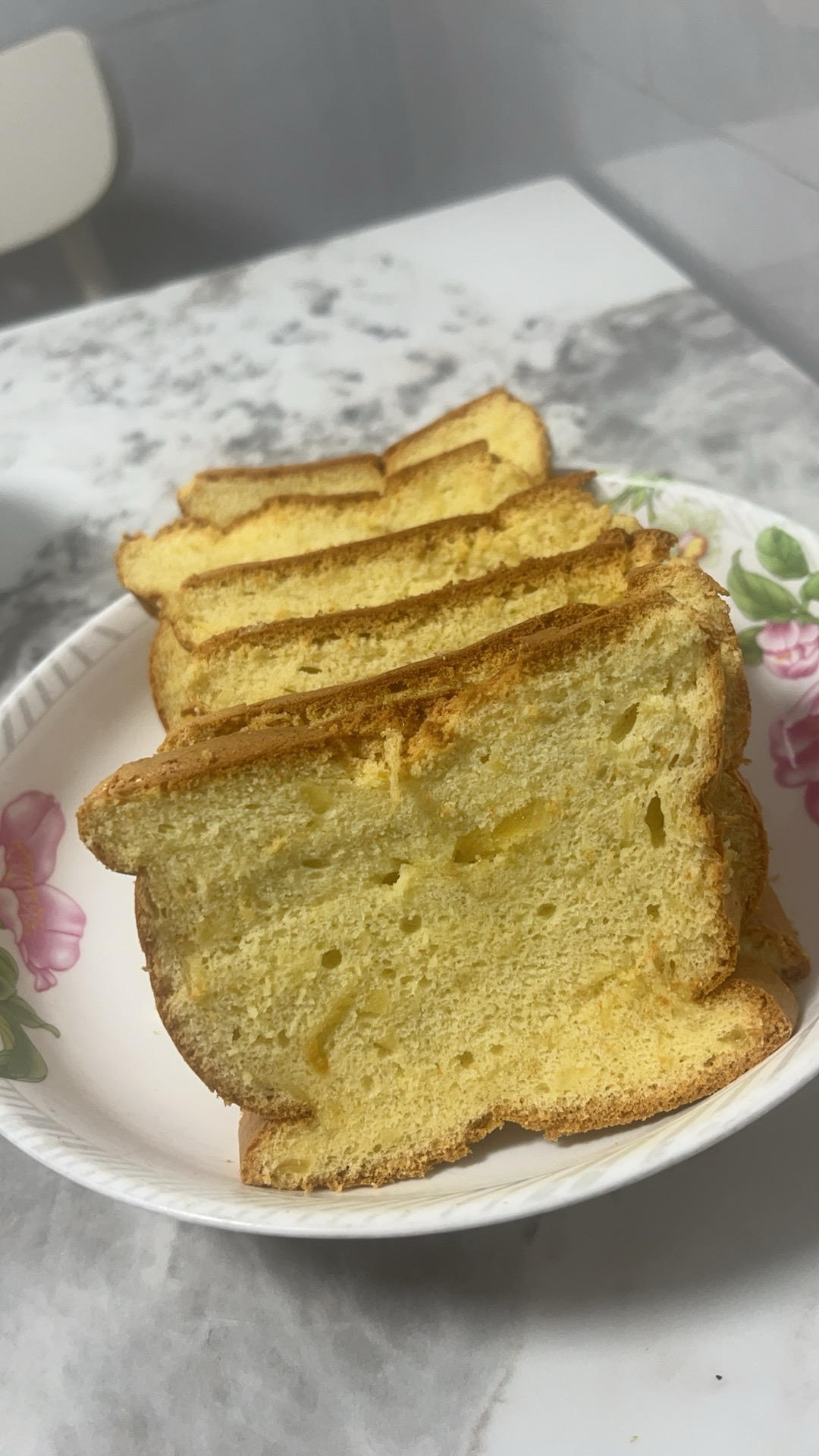 戚风蛋糕（烫面法）超级好吃！