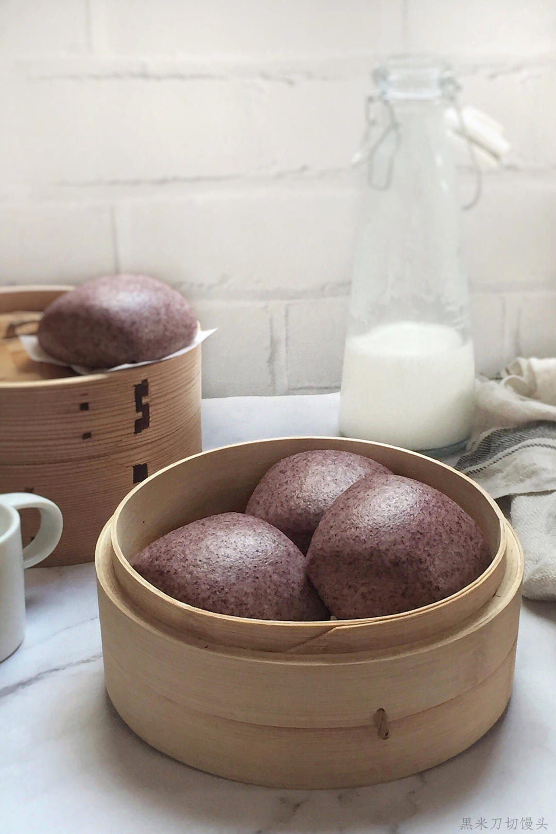 刀切粗粮馒头，简单快手