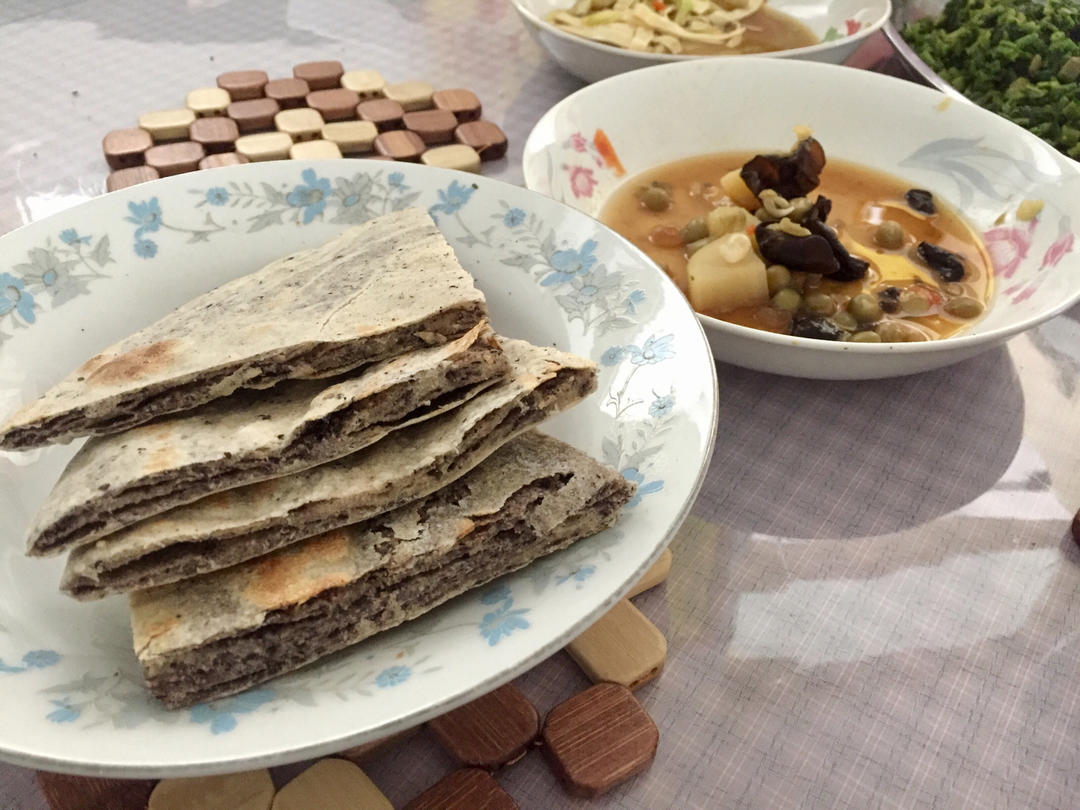 亚麻籽粉盐饼