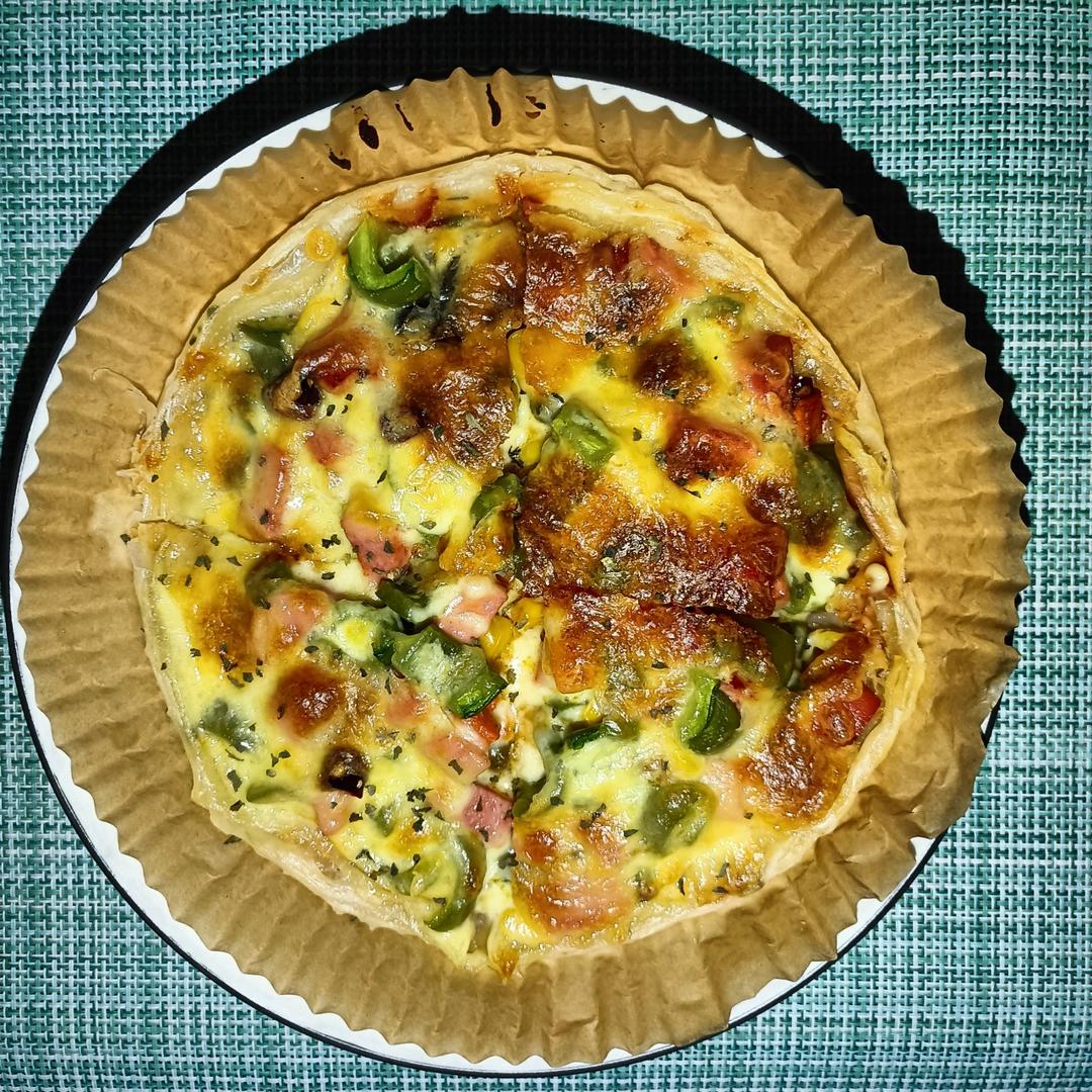 手抓饼披萨