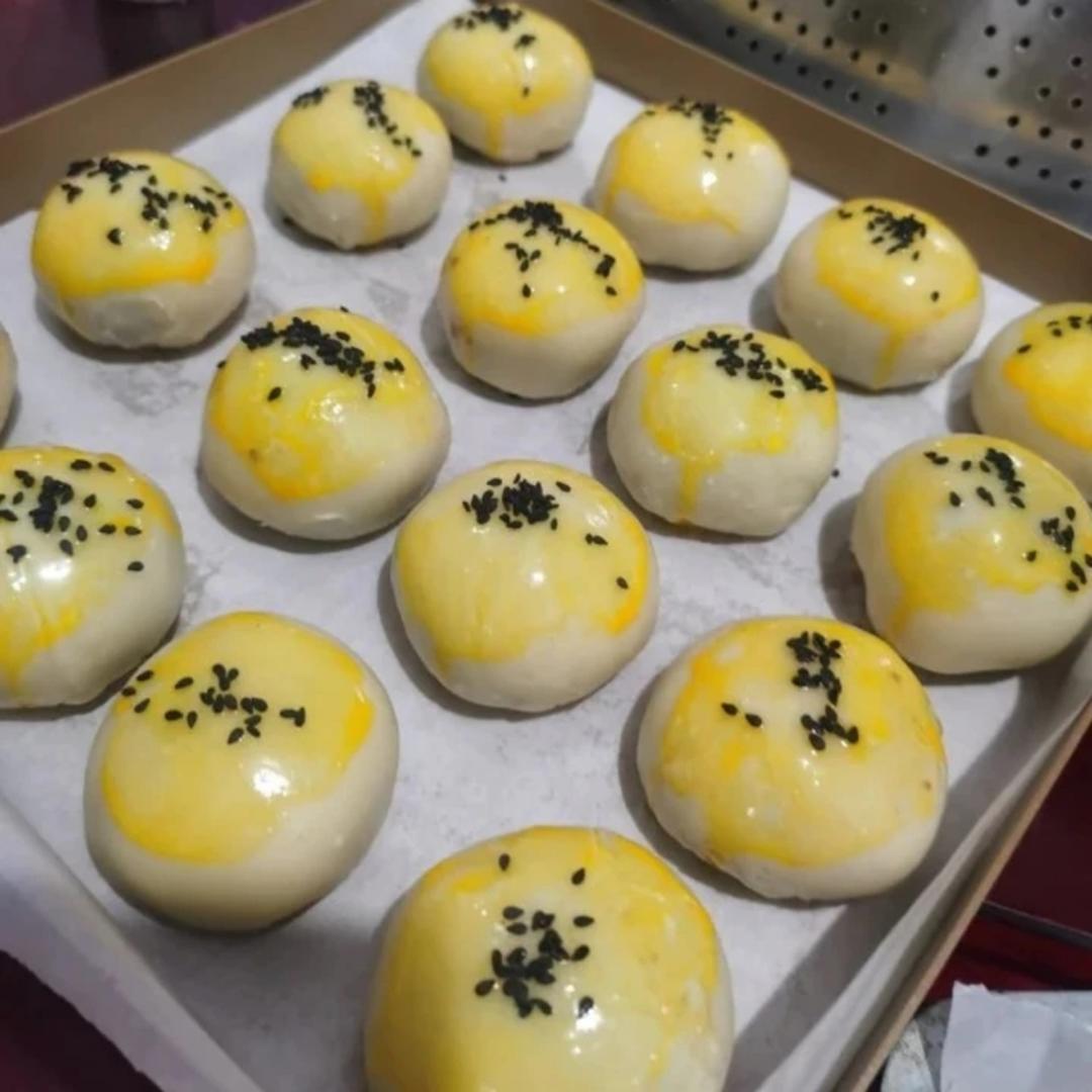 蛋黄酥，手工蛋黄酥