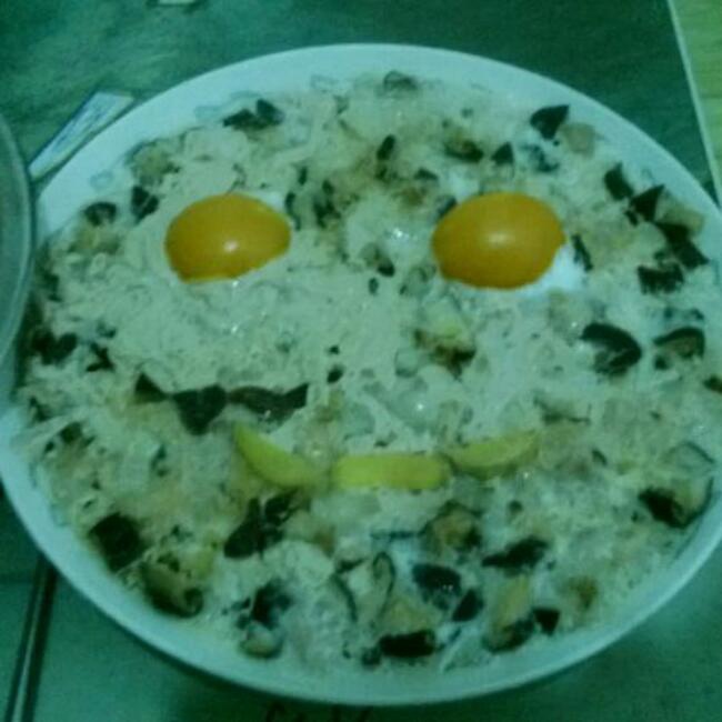 超简单粤菜——弹牙咸蛋蒸肉饼（纯瘦肉版）