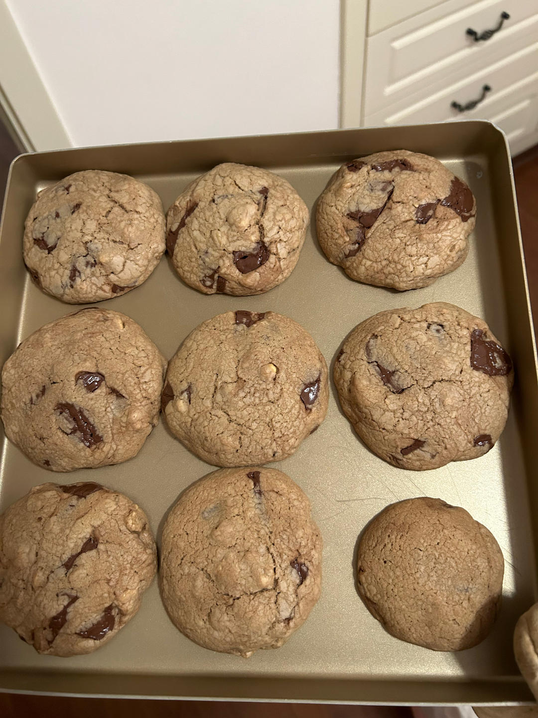 终极巧克力大cookie（奇普）——德国Meggle黄油试用