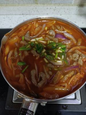 韩式辣牛肉汤的做法 步骤12