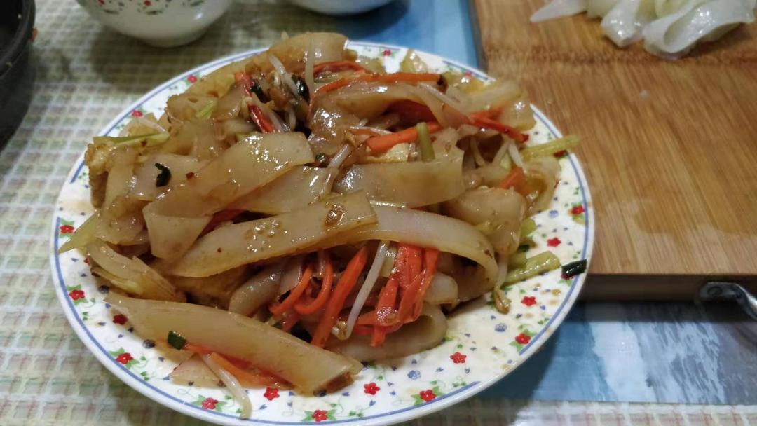 凉皮(不洗面的做法)