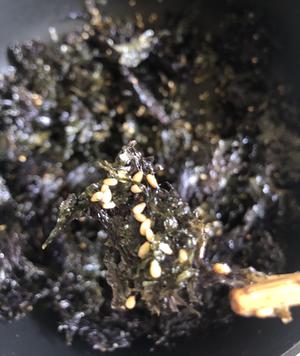 紫菜变海苔的做法 步骤2