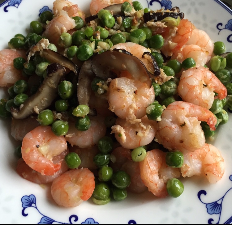青豆虾仁