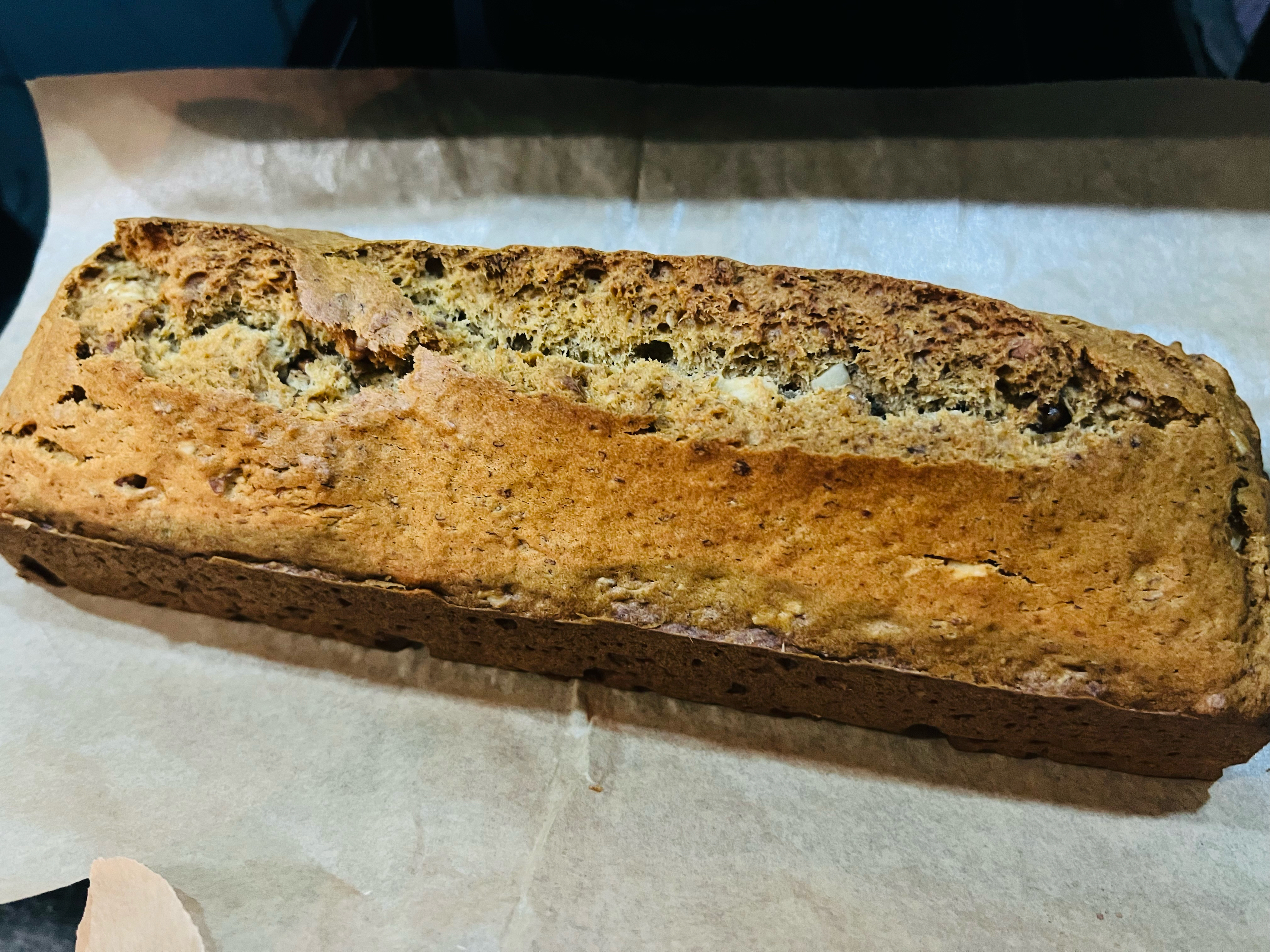 香蕉核桃磅蛋糕 Banana & Walnut Pound Cake