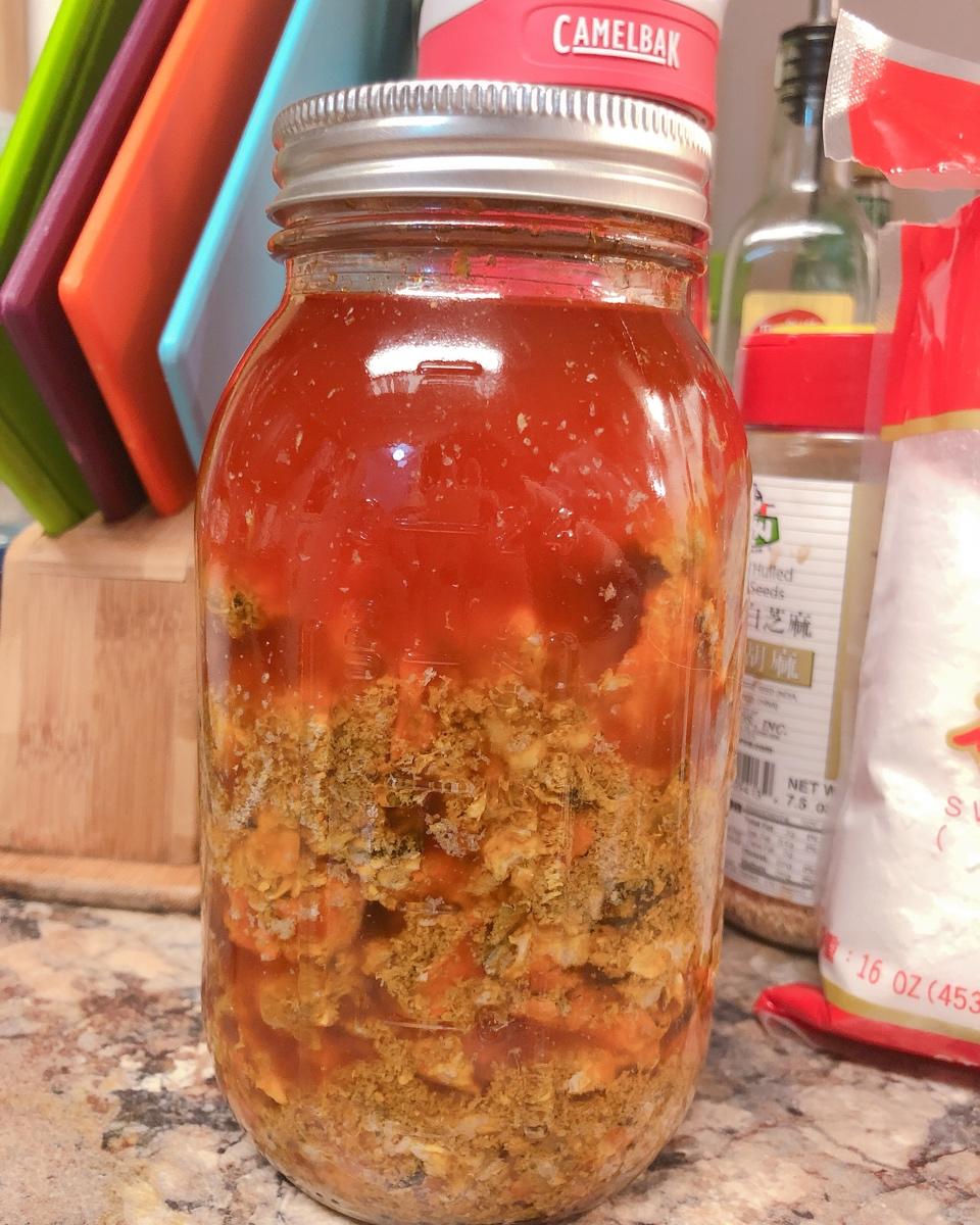 秃黄油—蟹黄酱（史上最详细做法！！！）