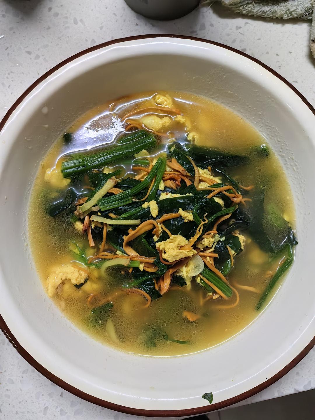 菠菜猪肝汤