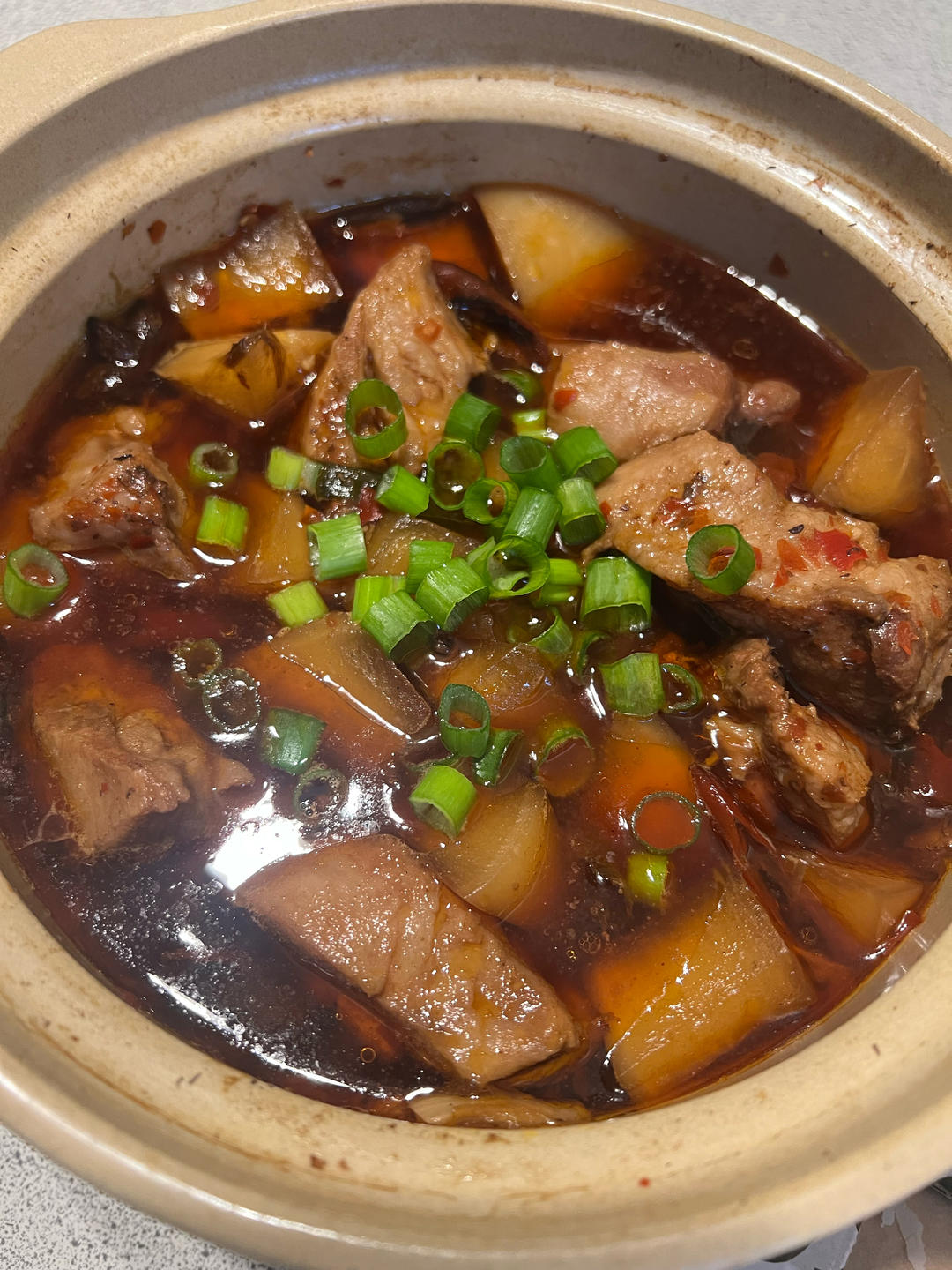 红烧羊蝎子