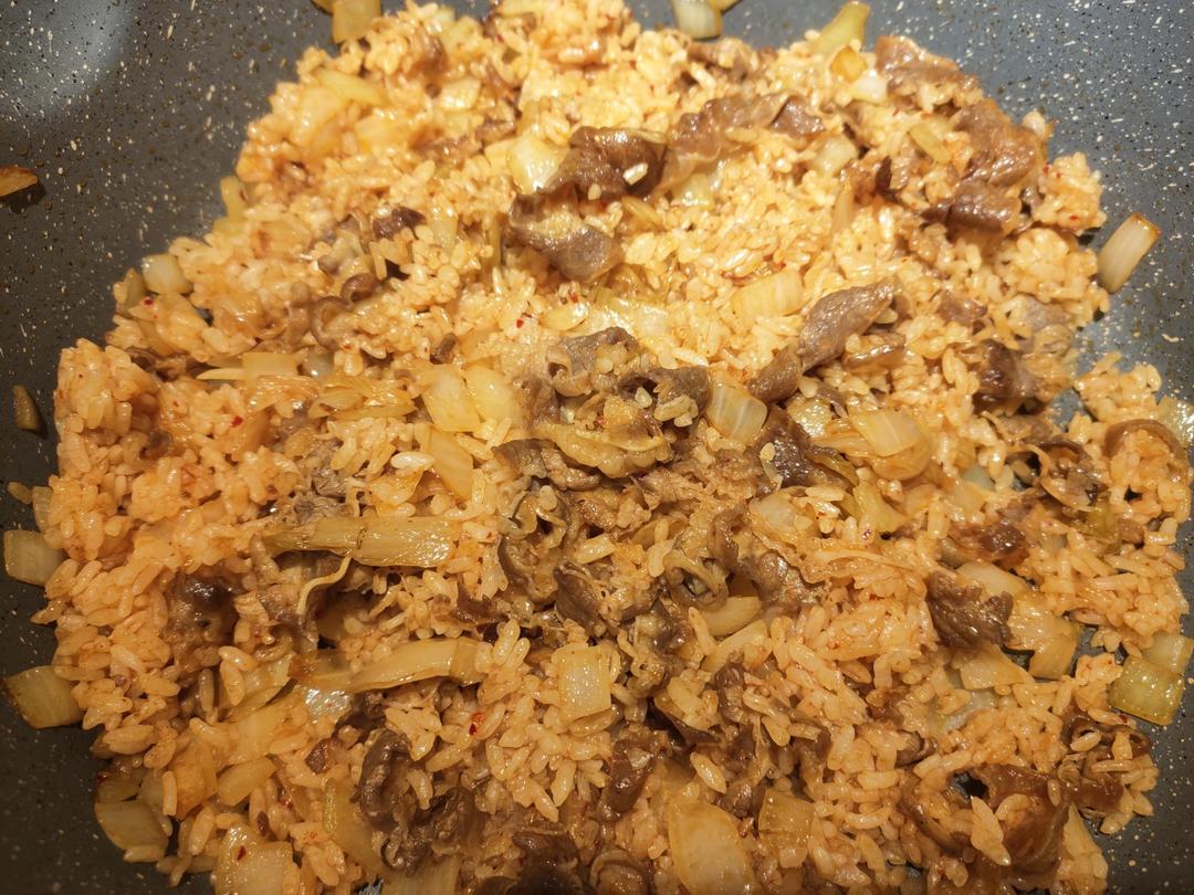独家超简单 韩式泡菜炒饭