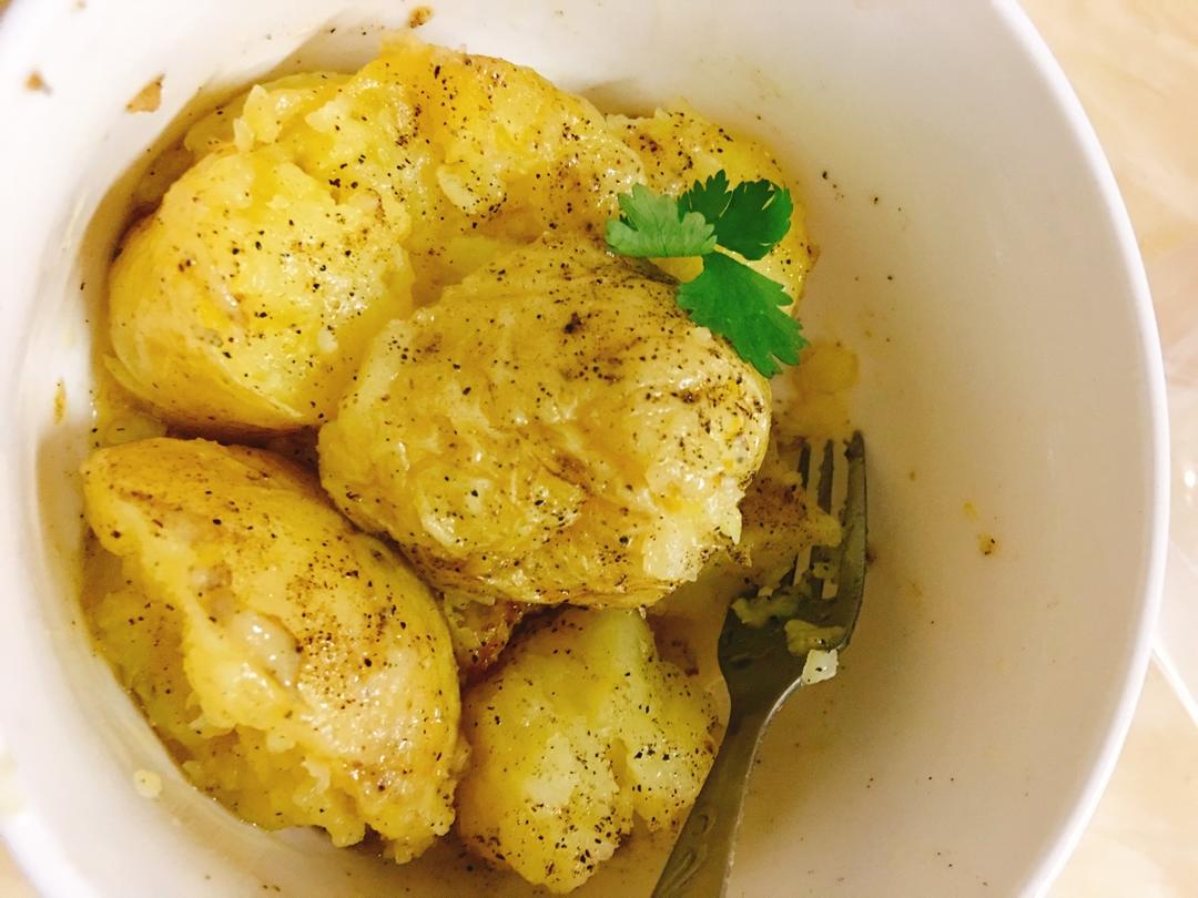 科达·布莱克的超快手烤土豆（微波炉/烤箱）