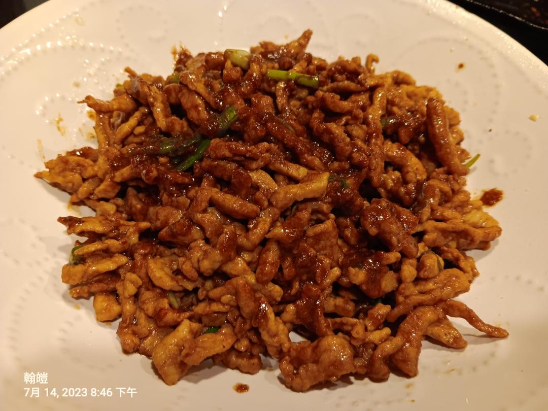 京酱肉丝