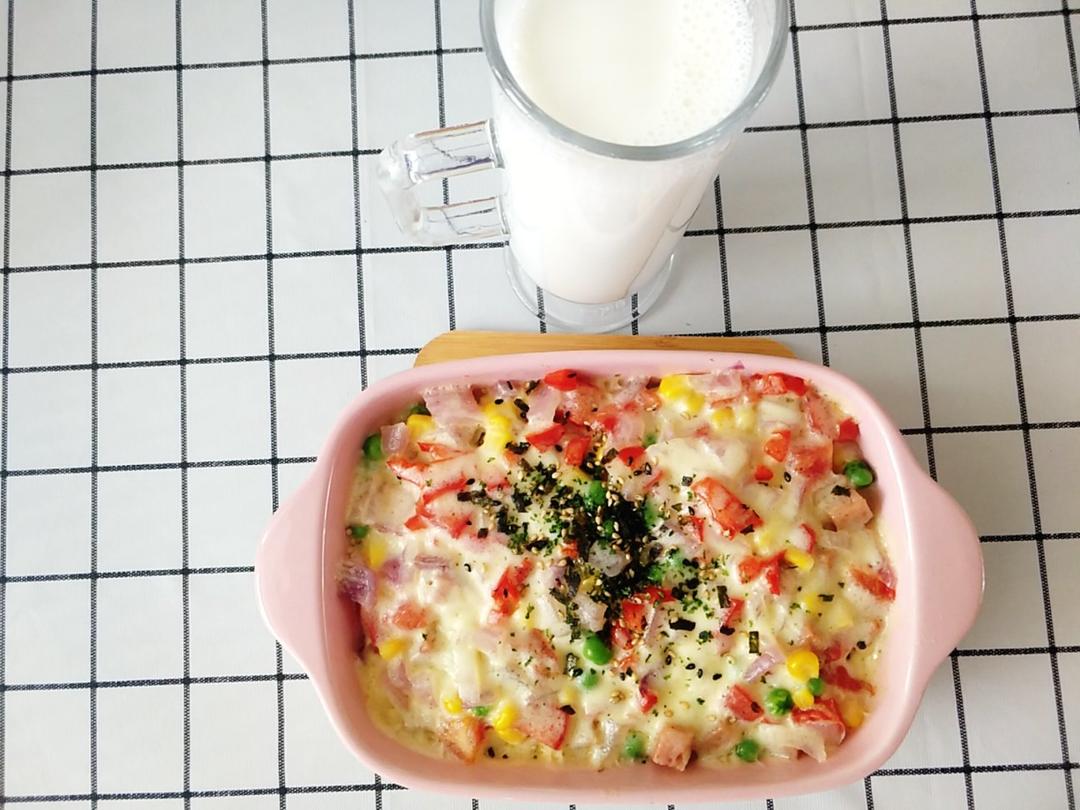 番茄鸡肉浓情焗饭【两人份】