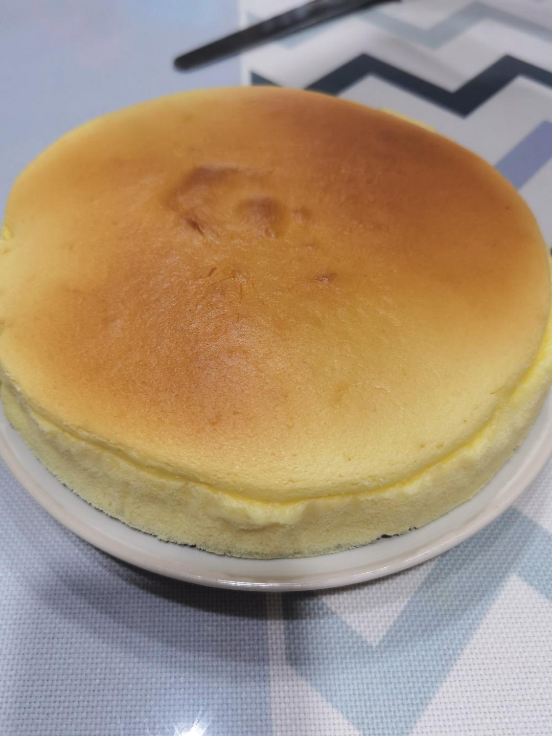 8寸轻乳酪蛋糕不开裂不缩腰