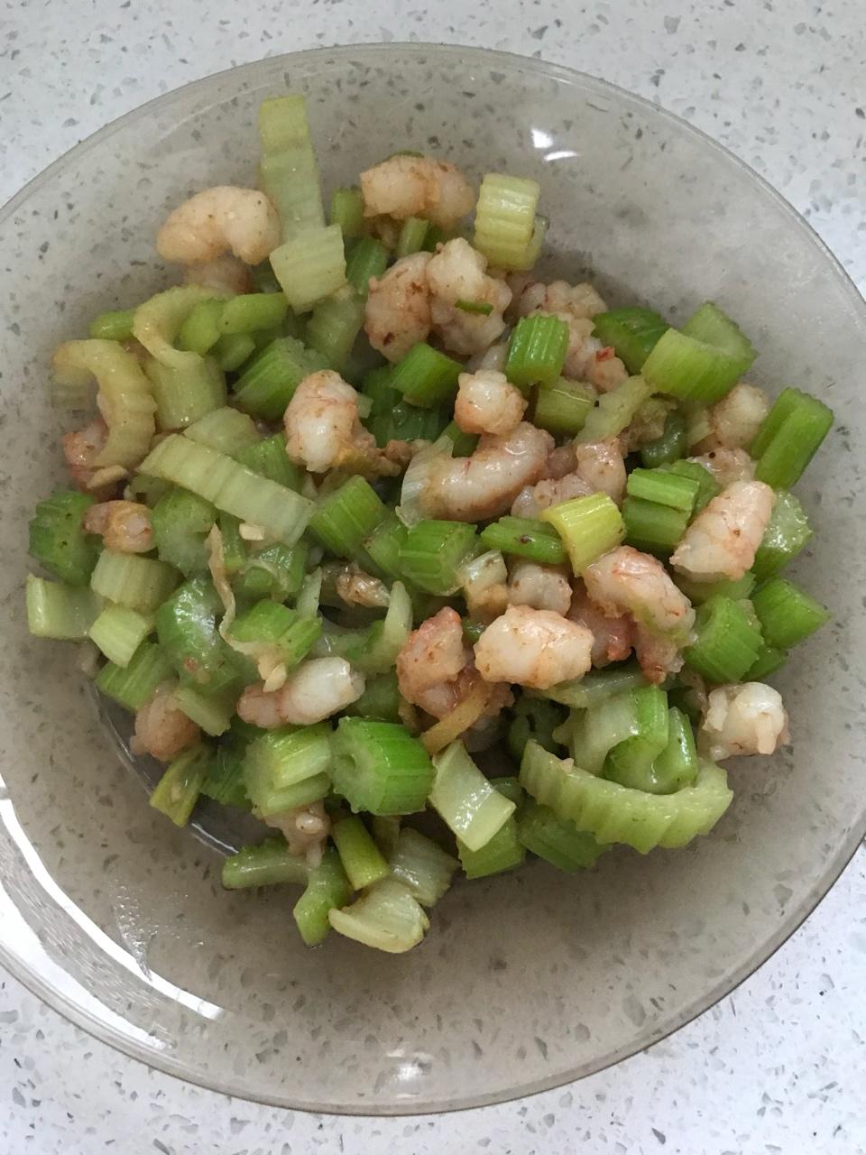 西芹炒虾仁