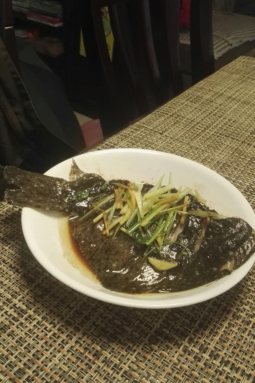 清蒸多宝鱼