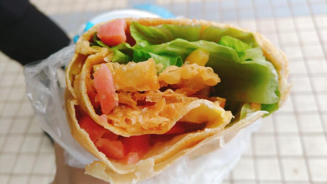 杂粮鸡蛋煎饼