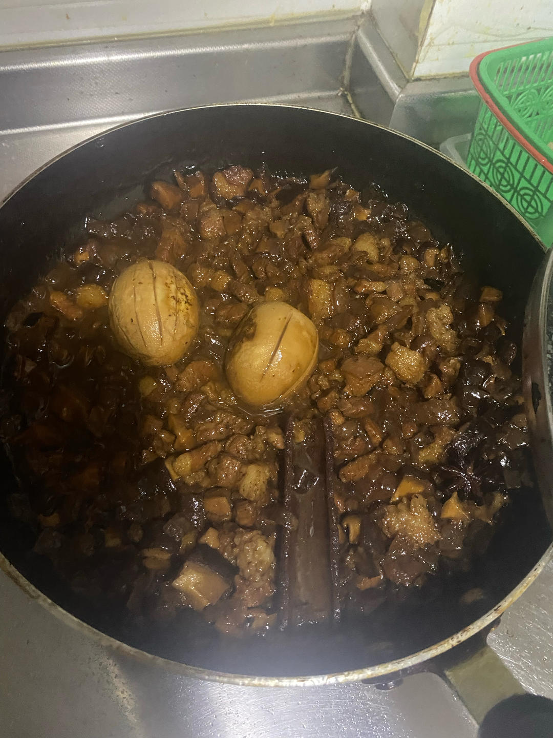 香菇卤肉饭造起来