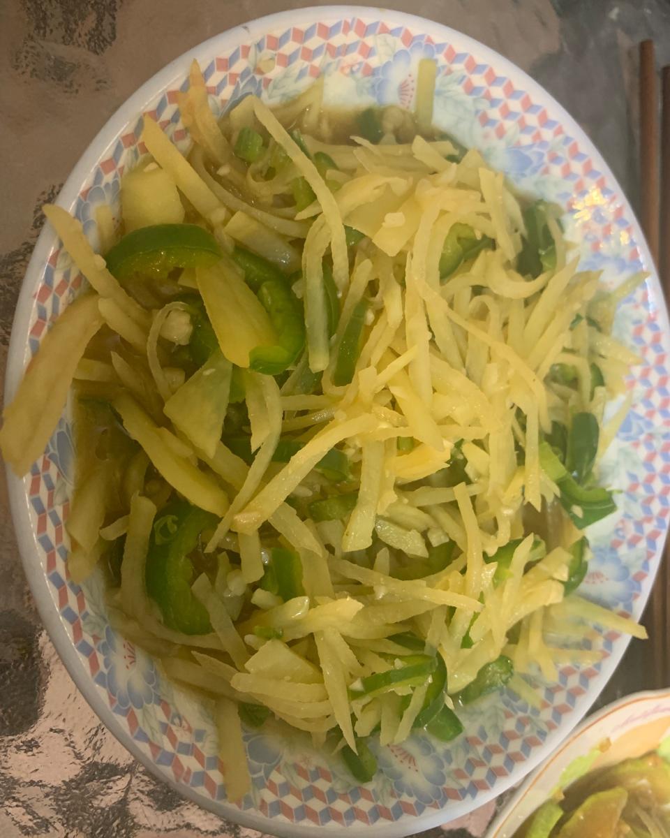 青椒土豆丝