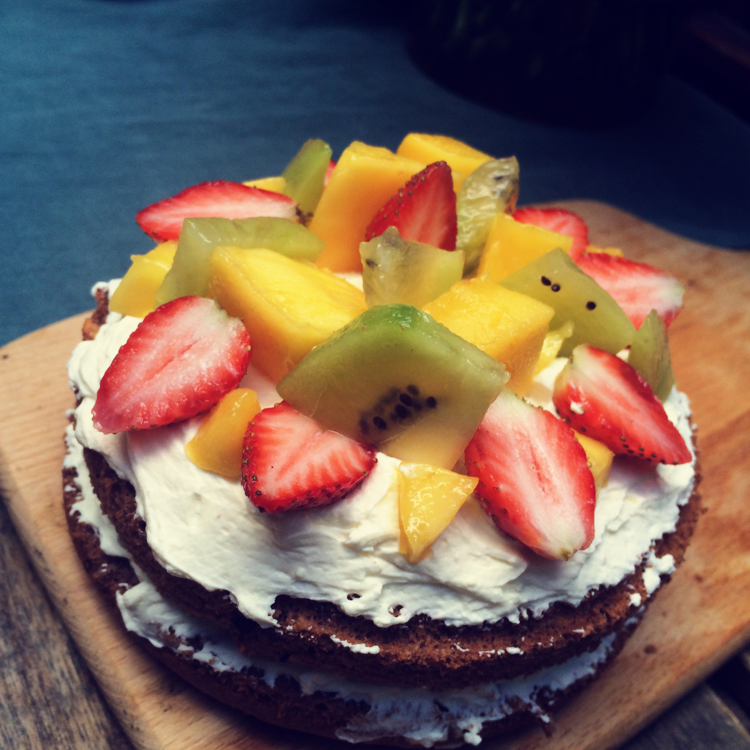 圣诞“裸蛋糕”