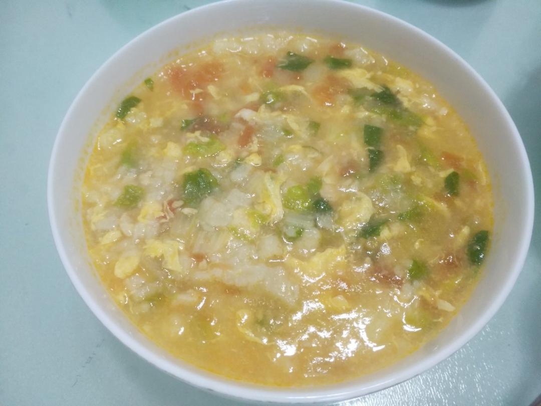 【白菜疙瘩汤】简单又营养的早晚餐