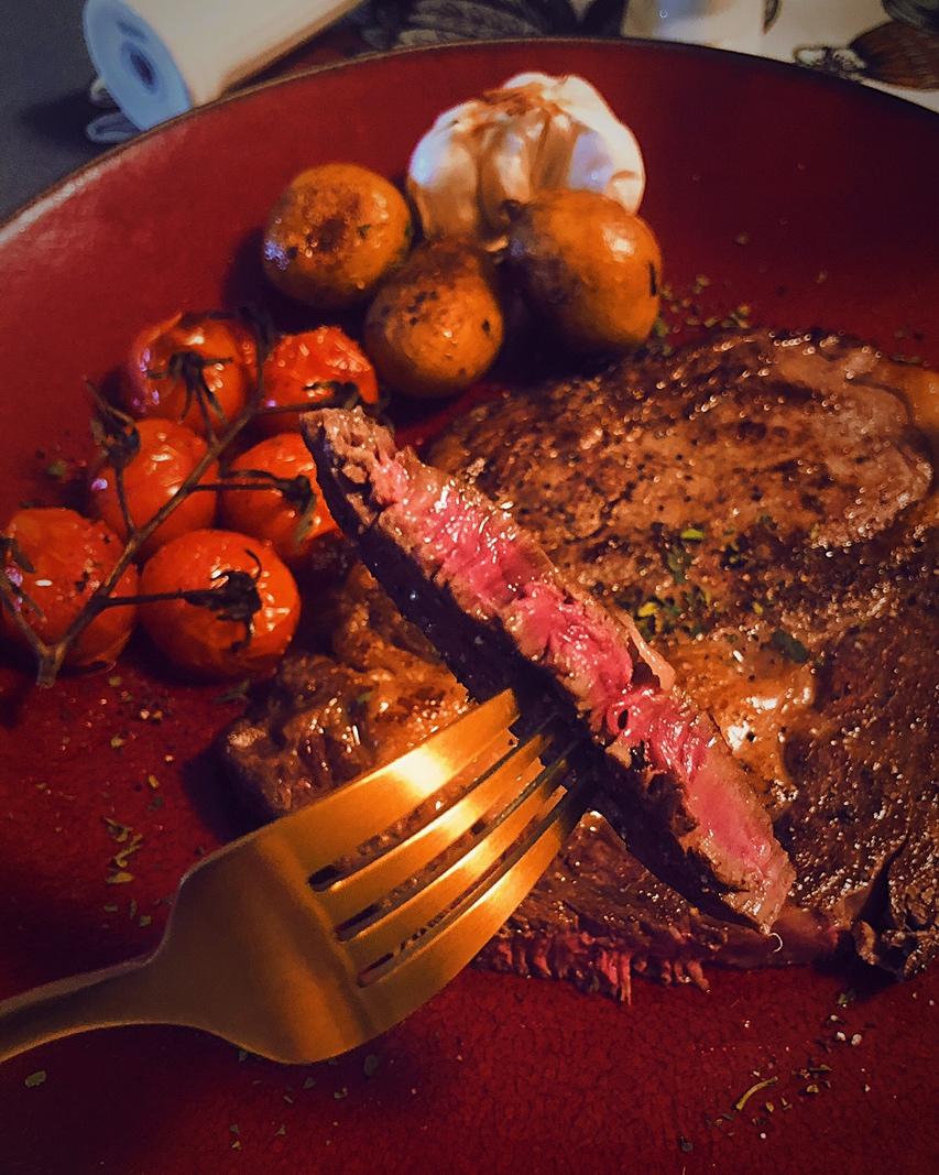 肉眼牛排煎法