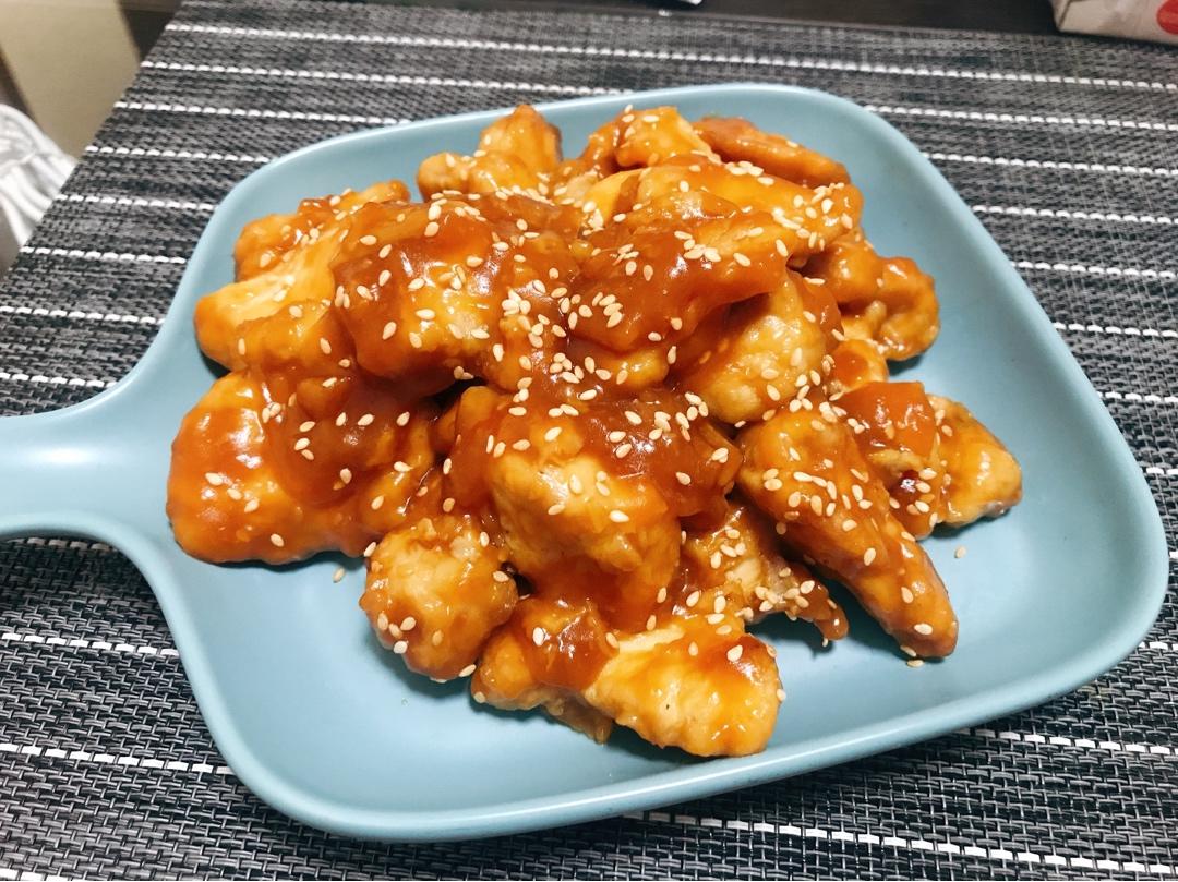 糖醋里脊 超嫩鸡胸肉版