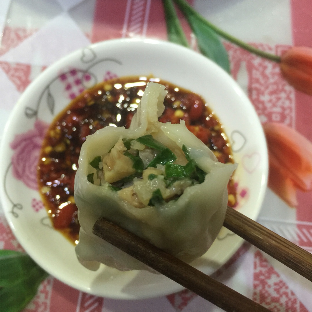 韭菜猪肉水饺