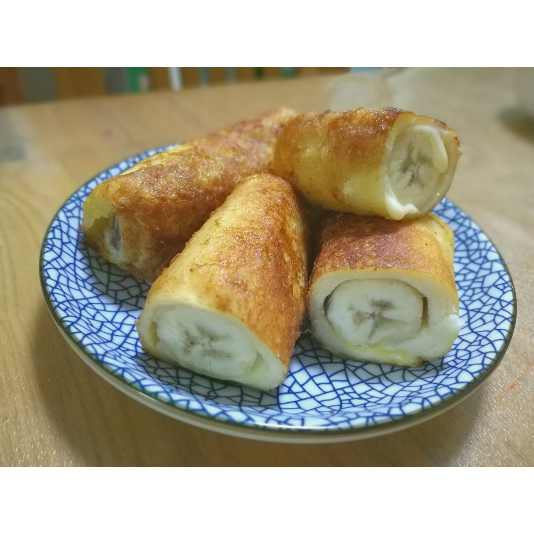 香蕉吐司卷