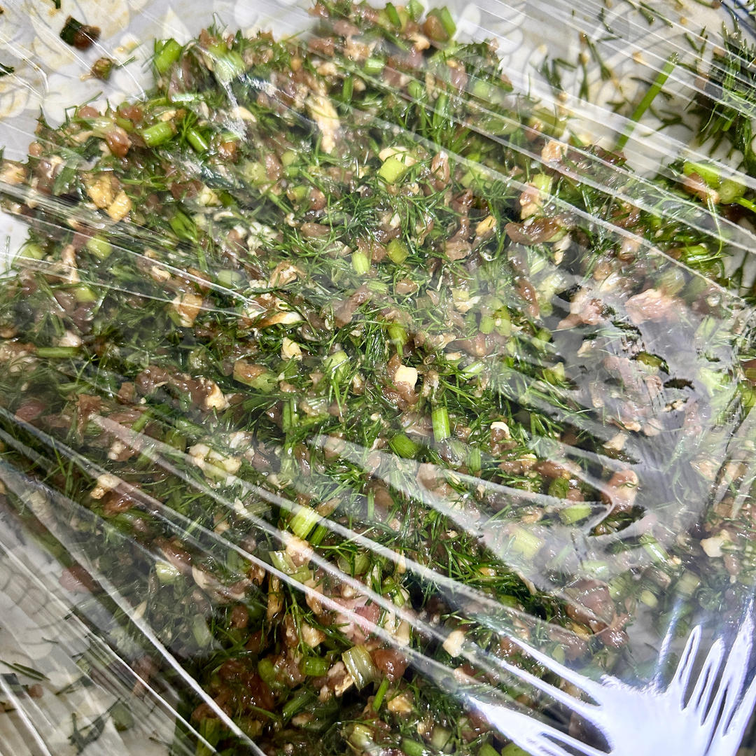 茴香馅饺子
