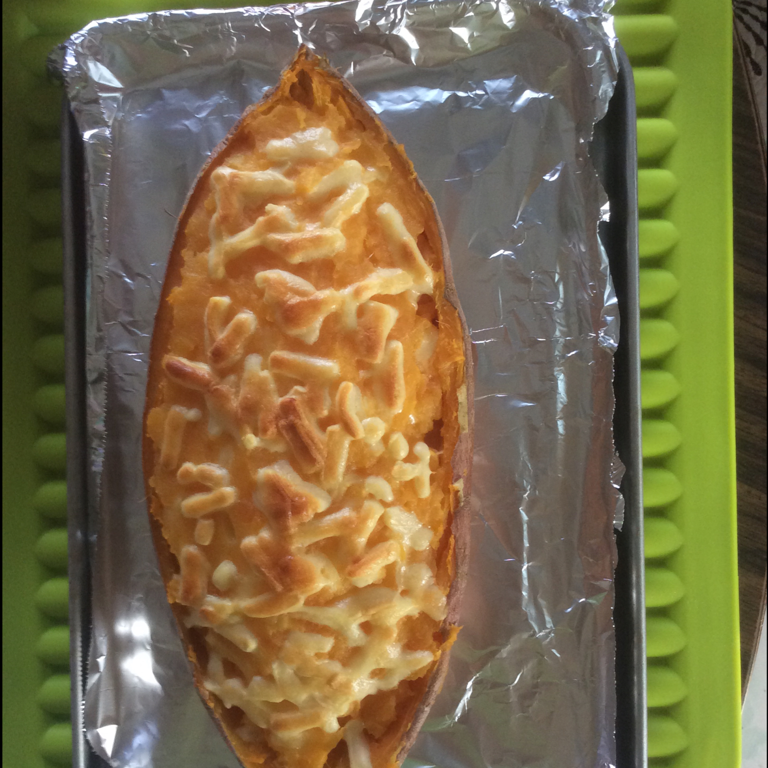 芝士奶油焗红薯
