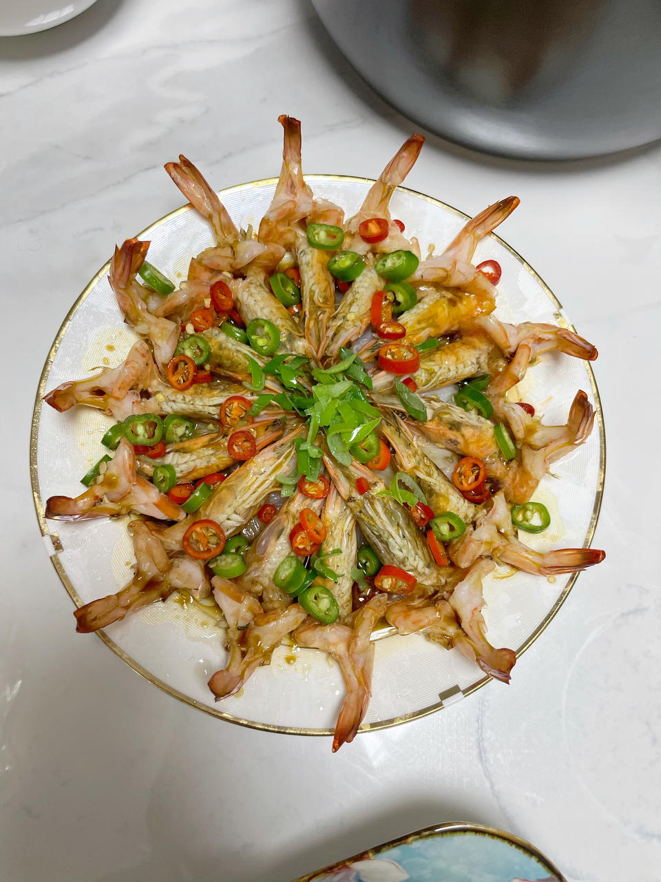 家庭米其林版🦐粉丝蒸凤尾虾（夏日减脂餐）