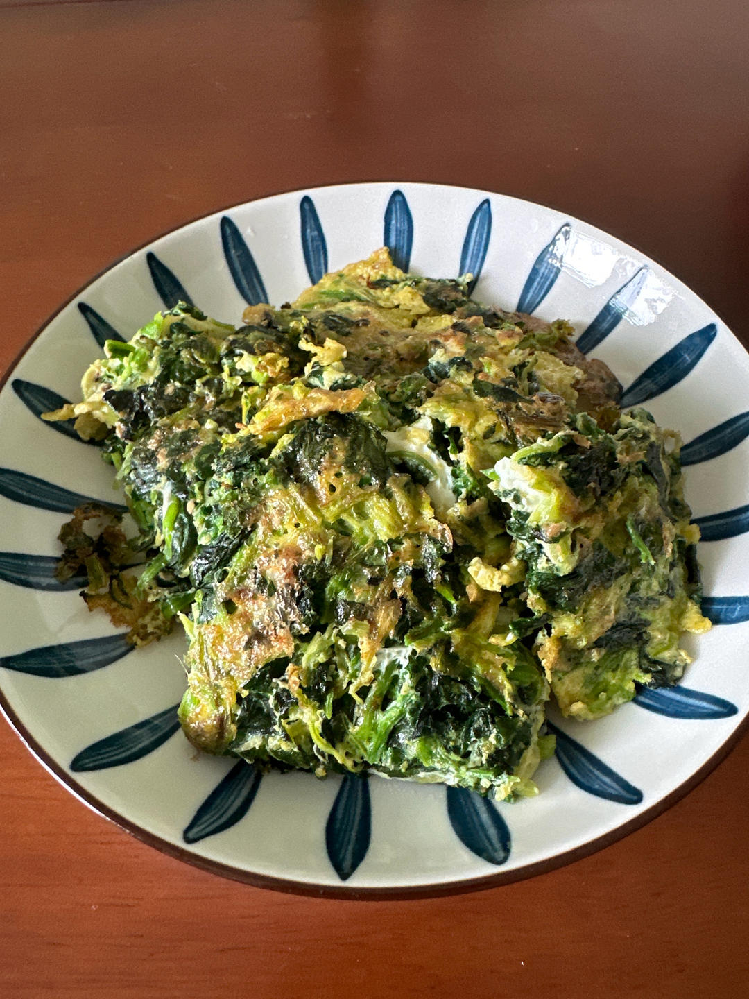 低脂菠菜鸡蛋饼