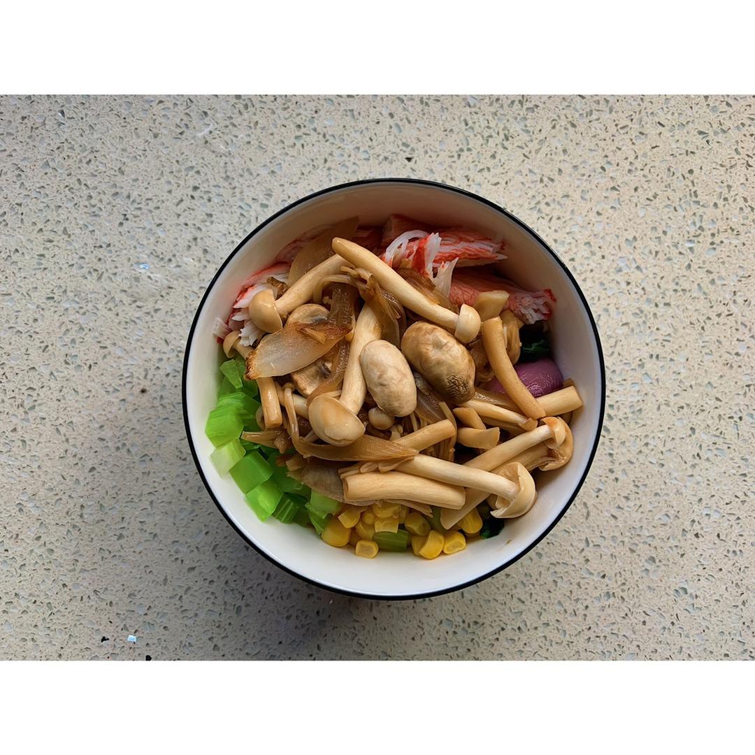 和风蘑菇饭（很适合做便当）