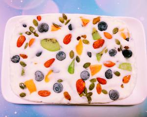 🔥夏日必备❗️巨简单零失败的水果酸奶冻的做法 步骤11