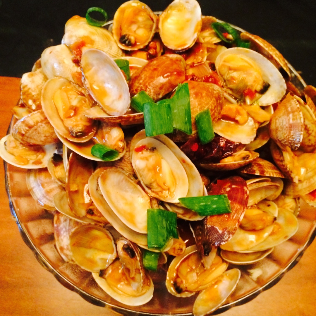 王梦迪做的辣炒花甲