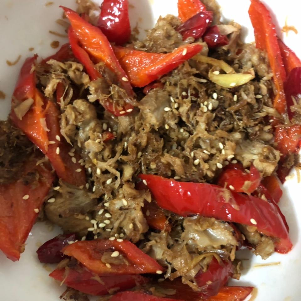 下饭神器——青椒拆骨肉