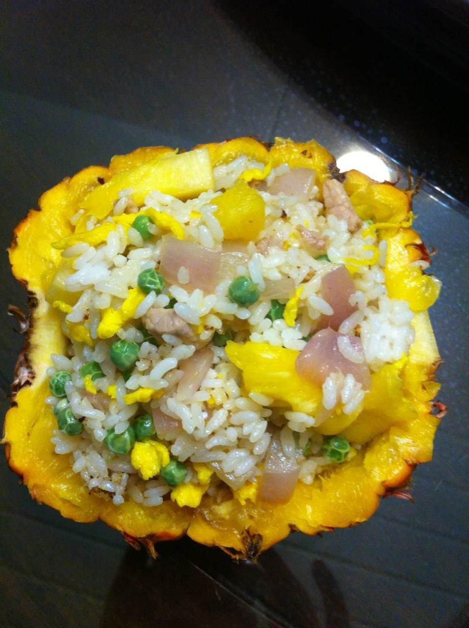 培根菠萝饭