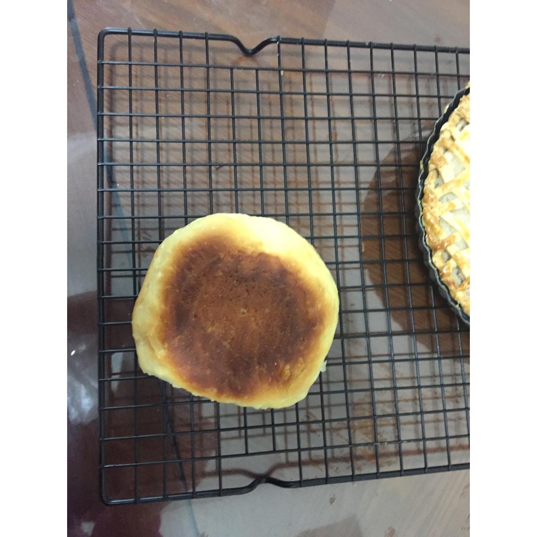 拯救放错面粉的面包面团---奶香小饼