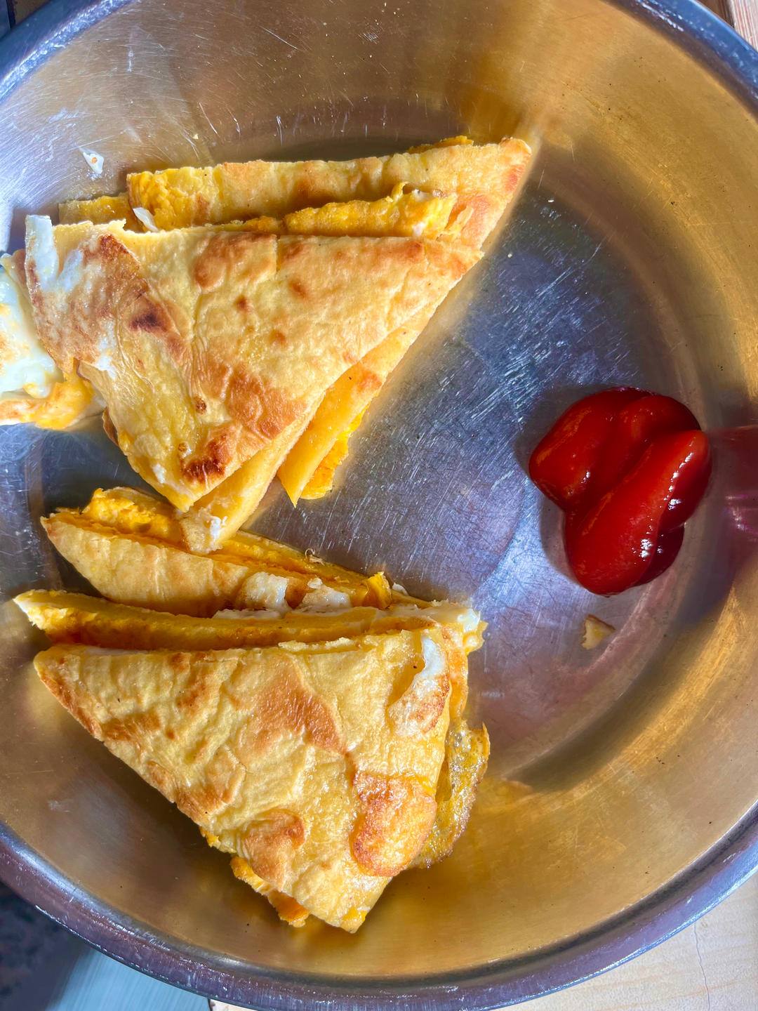 快手营养早餐  香煎鸡蛋饼 儿童早餐 宝宝辅食 小学生早餐