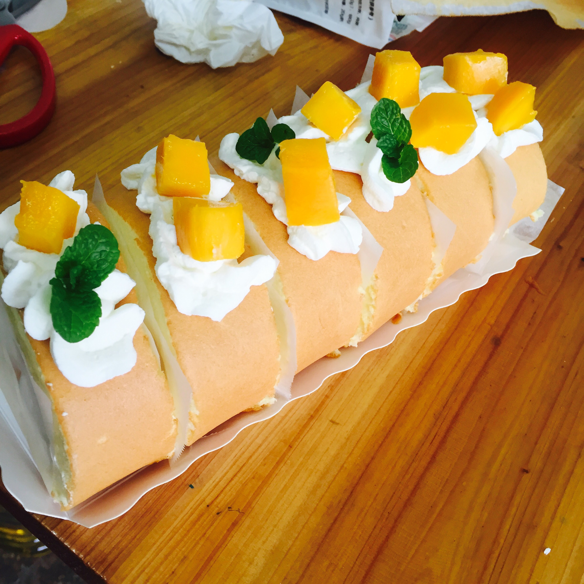 新手也OK喔～瑞士蛋糕卷