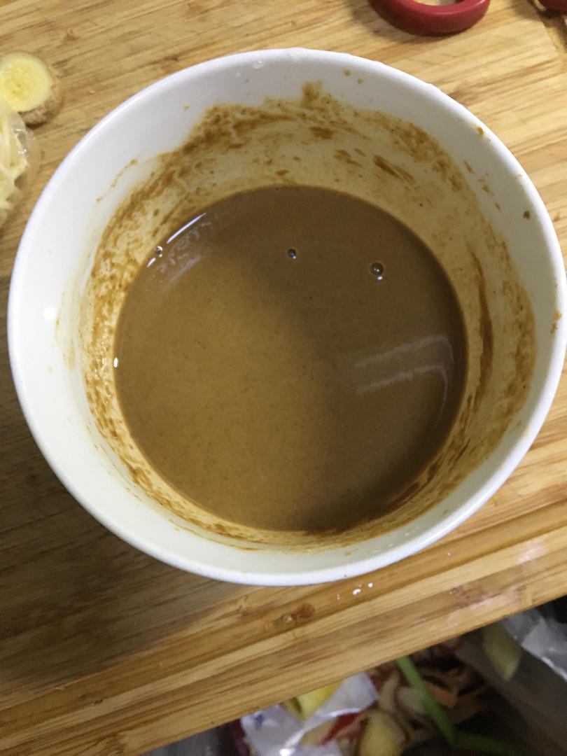 蕊蕊宝贝502做的芝麻酱怎么调稀