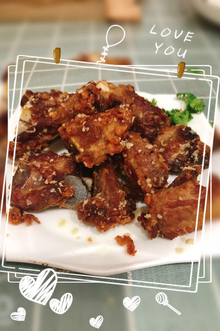 金牌蒜香排骨